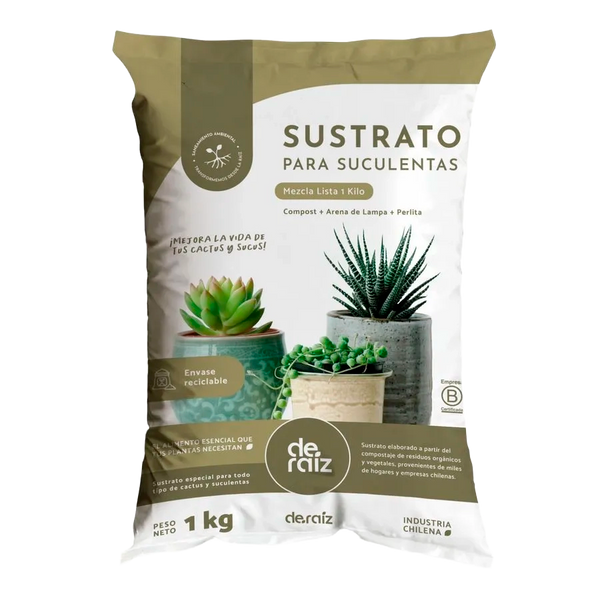 Sustrato Suculentas 1 kg