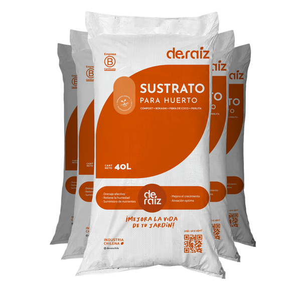 PACK HUERTO XL | 5 Unidades | 200 Litros
