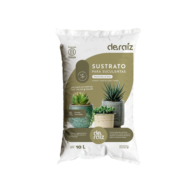 Sustrato Suculentas | 22 Litros o 10 Litros