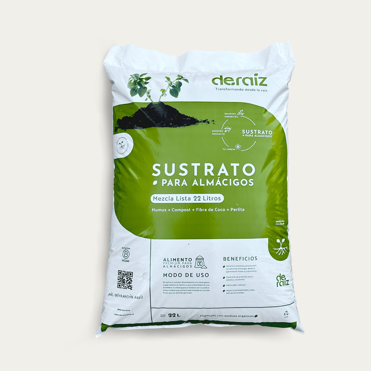 Producto Sustrato Almácigos | 22 Litros