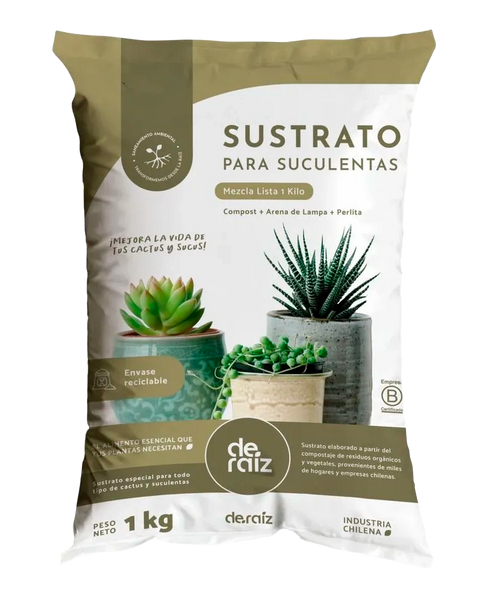 Sustrato Suculentas 1 kg