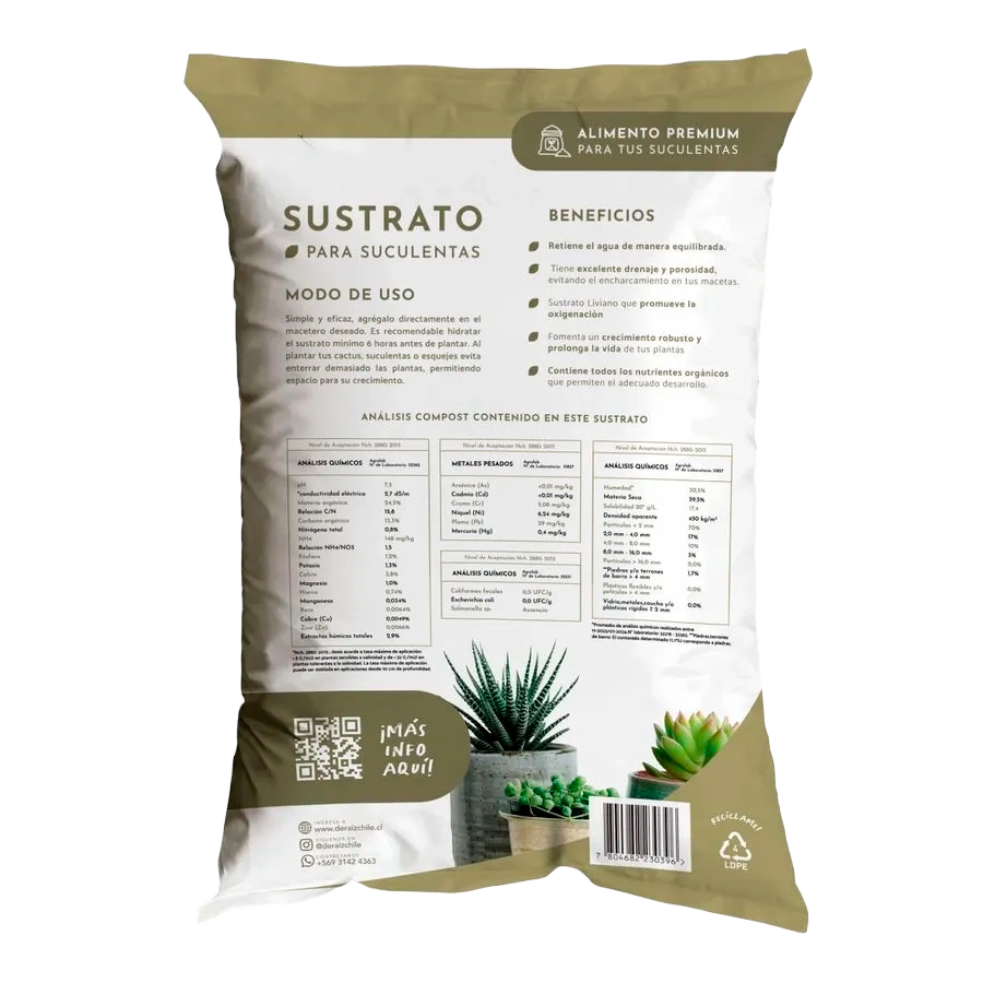 Sustrato Suculentas 1 kg