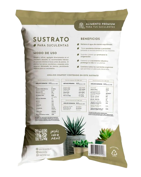 Sustrato Suculentas 1 kg