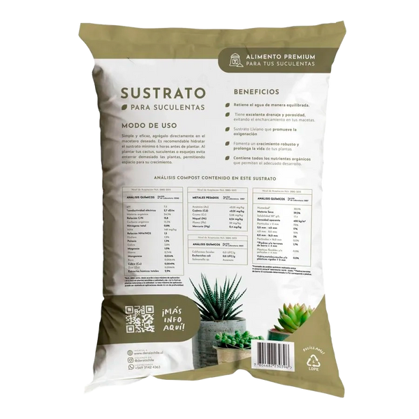 Sustrato Suculentas 1 kg