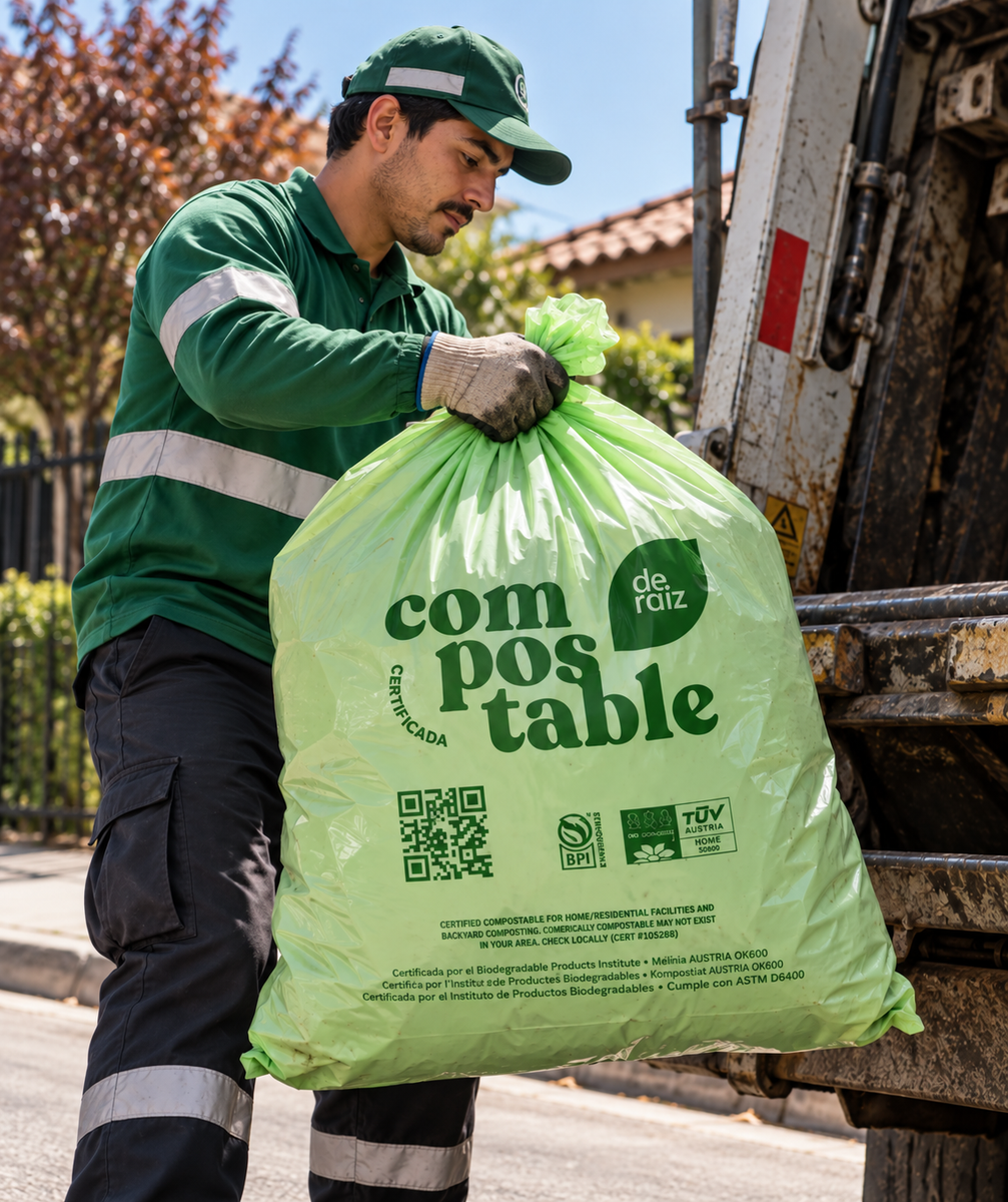 Bolsa Basura Compostable