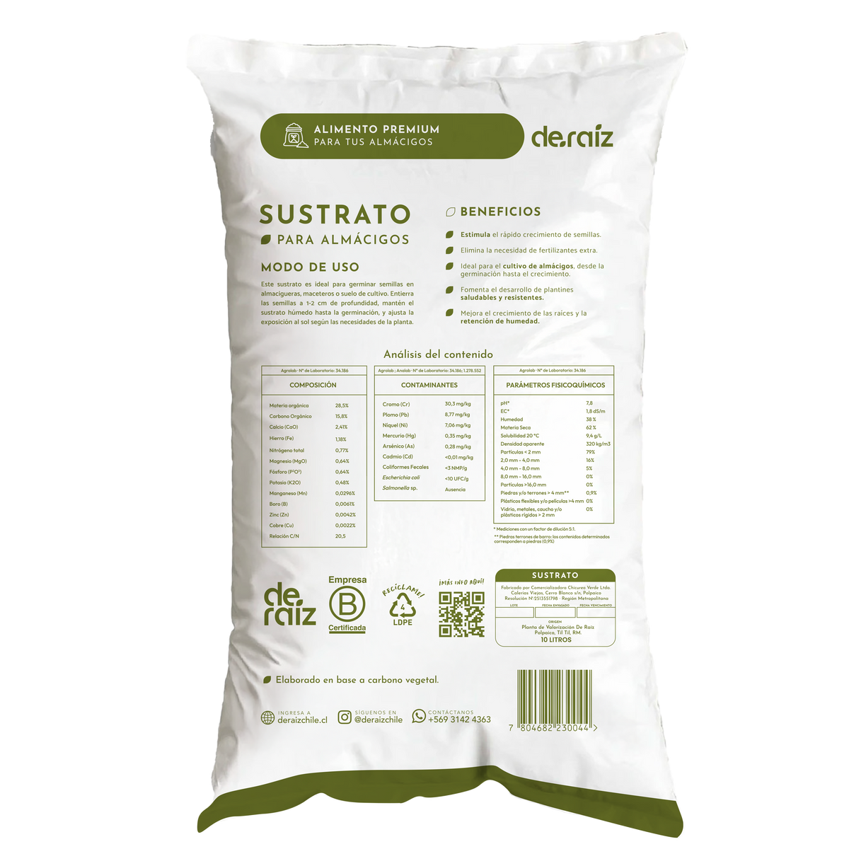 Sustrato Almácigos | 10 Litros