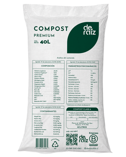Compost Premium | 40 Litros