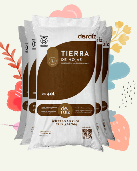 PACK TIERRA DE HOJAS | 5 Unidades | 200 Litros