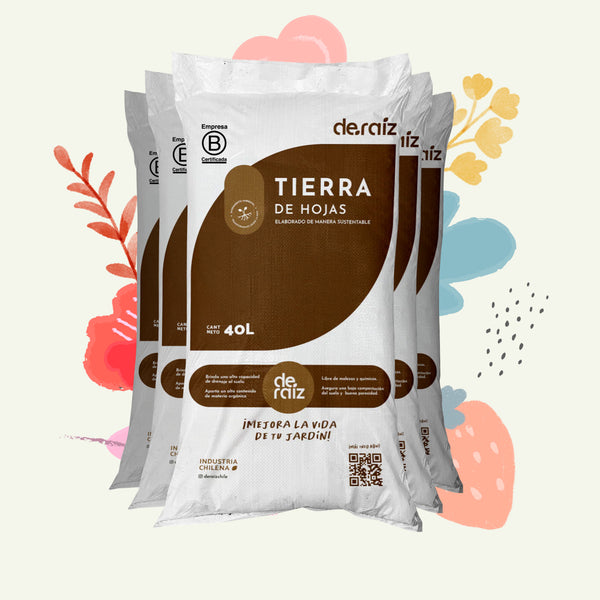 PACK TIERRA DE HOJAS | 5 Unidades | 200 Litros