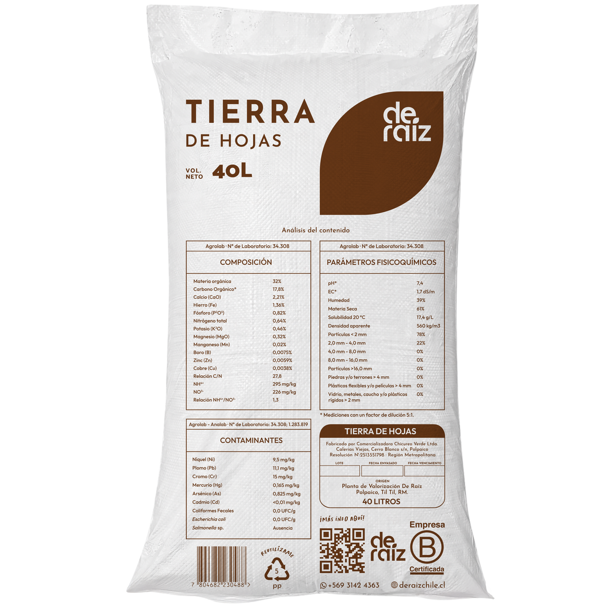 Tierra de Hojas | 40 Litros