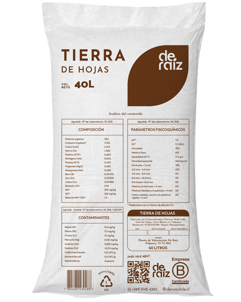 Tierra de Hojas | 40 Litros