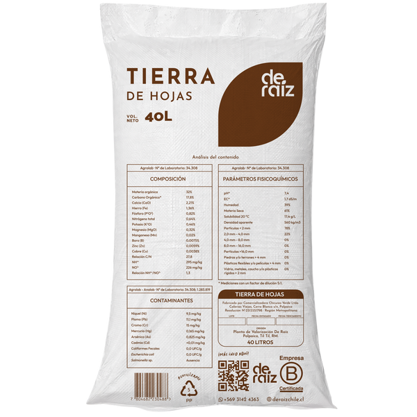 Tierra de Hojas | 40 Litros