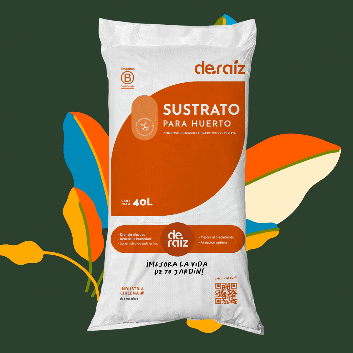 Sustrato para Huerto | 40L