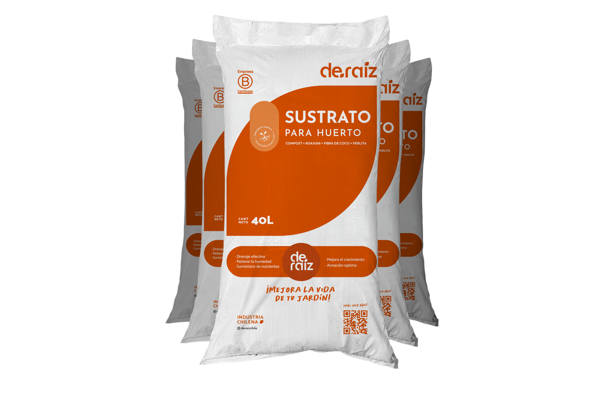 PACK HUERTO XL | 5 Unidades | 200 Litros