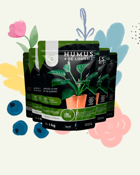 PACK HUMUS DE LOMBRIZ | 5 Sacos
