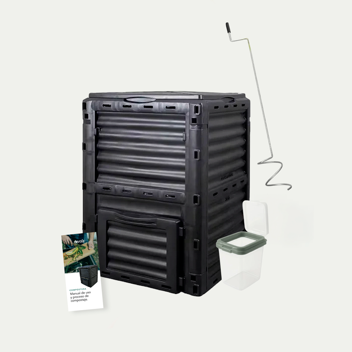 Kit Compostera 300 Litros